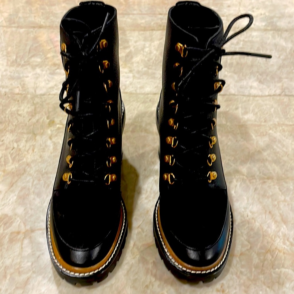 Tory Burch Miller Lug sole boots